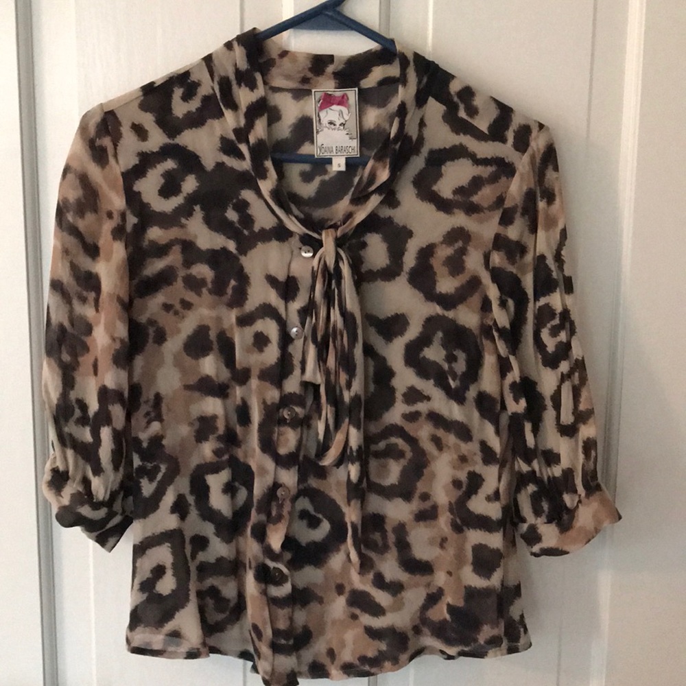 Leopard blouse